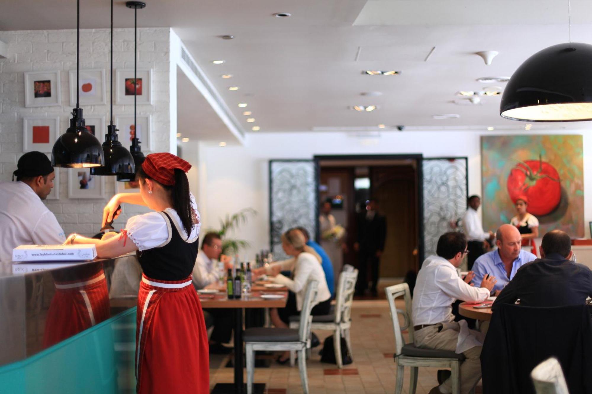 Social Hotel Dubai Restoran foto